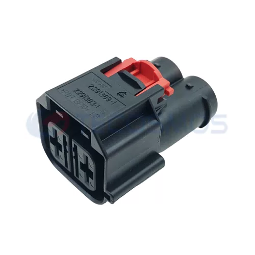 Auto Parts Waterproof Housing Steering Harness Connector for Mercedes-Benz 2-pin Female Plug 2291389-1 2343344-1 - image 3